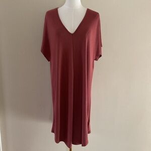 Gap Lightweight Oversized Knit Casual Midi Dress